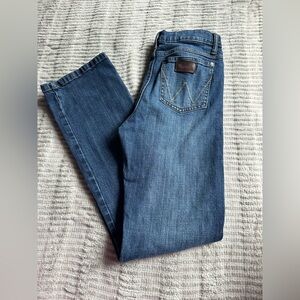 Boys Wrangler Slim Boot Jeans 16 Regular